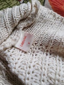 Cream Cable Knit Cardigan