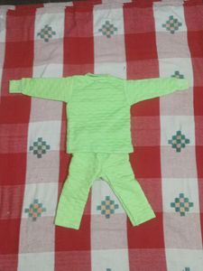 Green Wool Baby Winter Wear