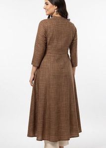 Elegant Brown Kurta