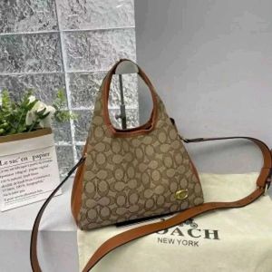 Coach Monogram Shoulder Bag