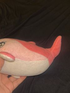 Cute Pink Shark Plush Toy