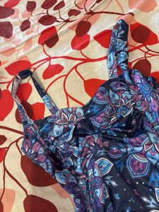 Chic Paisley Print One-Piece Swimsuit