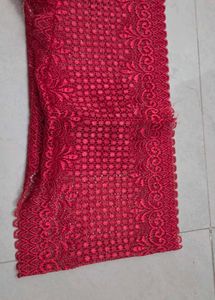 Red Lace Bralette &amp; Shorts Set
