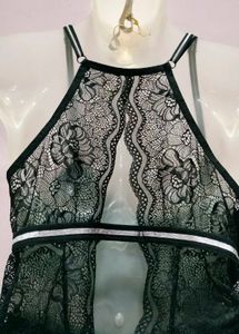 Black Lace Bralette set