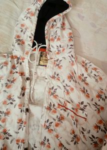 Floral Print Button-Up Shirt