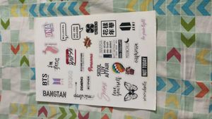 BTS Stickers - Kpop Fan Merch