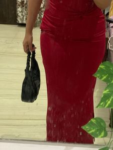 SEXY/ELEGANT 🍒red bodycon dress🍒