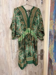 Bohemian Paisley Print Dress
