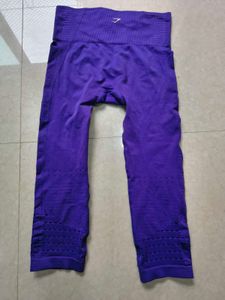 Gymshark Purple Capri Leggings