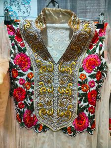 Elegant Embroidered Anarkali Dress