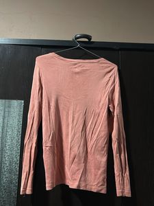 Salmon Long Sleeve Top