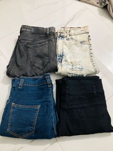 combo of 4  - Stylish Denim Variety!