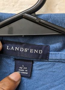 Men's Blue Polo T-Shirt