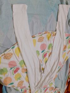 Cute Fruit Print Dress