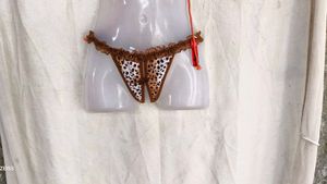 20127. Leopard Print G-string Panty