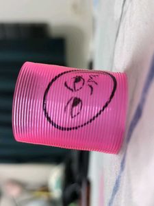 Funny Pink Slinky Toy