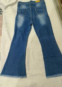 Women's Blue Bell Bottom Jeans