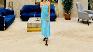 Stunning Ruched Maxi Dress