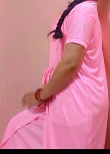 Comfortable Pink Nightsuit
