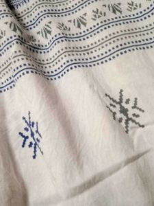 White Printed Kurta