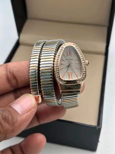 Bvlgari snake Watch with Diamonds
