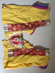 Vibrant Yellow Embellished Blouse