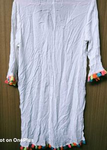 Boho White Dress
