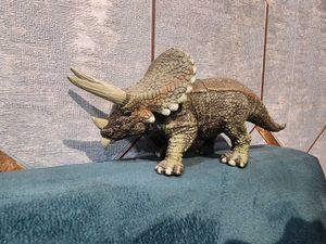 Realistic Triceratops Dinosaur Figure