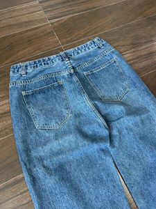 Wide Leg Denim Jeans