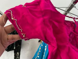 Pink &amp; Blue vintage lehnga