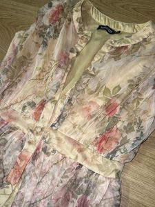 Floral Chiffon Top
