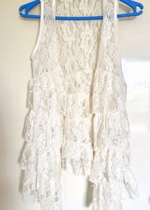 Boho Lace Vest
