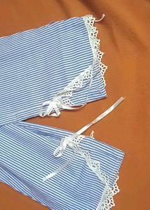 Striped Wide Leg Lounge Pants