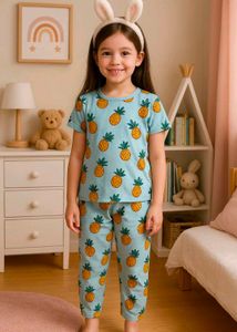 Cute Pineapple Pajama Set