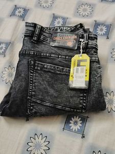 Men's Acid Wash Jeans