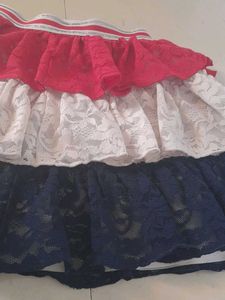 Tiered Lace Skirt