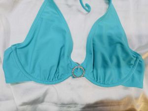 🇳🇿💫🎀Turquoise Halter Bikini Top