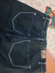 Wide leg jeans