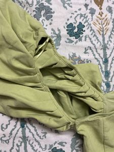 ZARA PUFF SLEEVES LIMITED EDITION DRESS