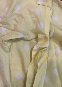 Yellow Polka Dot dress
