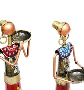 Hand-painted Narega Mazdoor Dolls