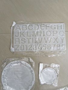 Alphabet and Number Silicone Molds