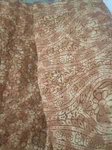 Beautiful Cotton Organza Saree
