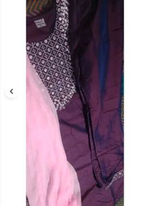 kurta pant set taffeta fabric
