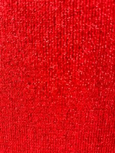 Sparkling Red Sleeveless Top