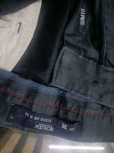 Richlook Men Slim Fit Trouser In 32 Waist