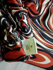 Vibrant Swirl Print Palazzo Pants
