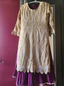 Women Kurta Grarah And Dupatta