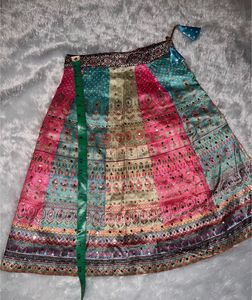 Embellished Ethnic Crop Top