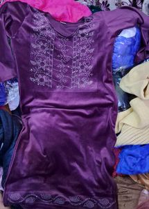 New Velvet Kurti